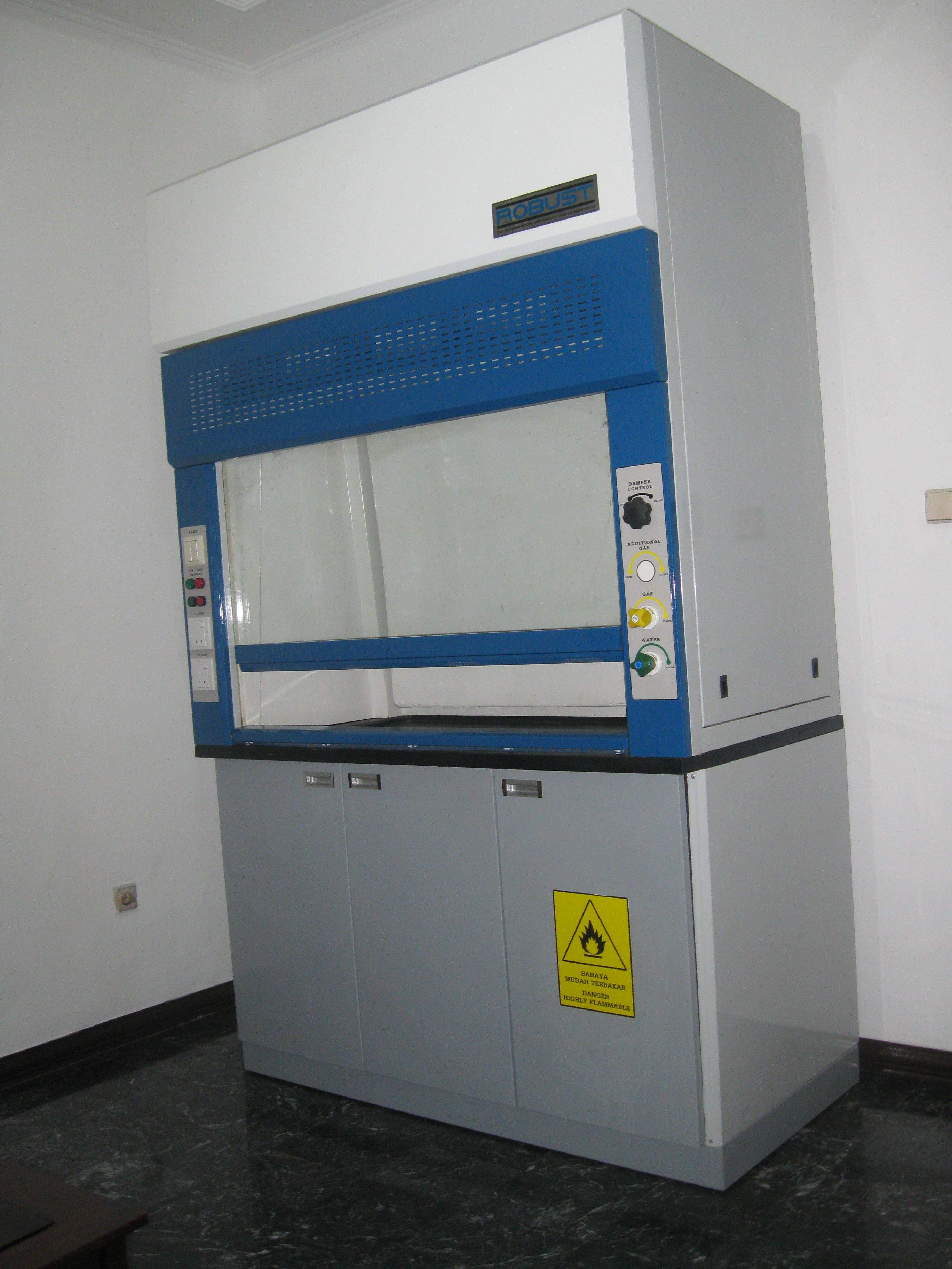 Harga Lemari  Asam Fume Hood Produsen Furniture Laboratorium