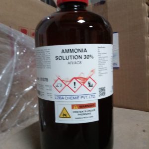 AMMONIA SOLUTION 25%, LOBA CHEMIE 2.5 lt